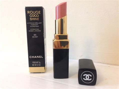 chanel rouge coco shine 85 secret|Chanel Rouge Coco flash easy.